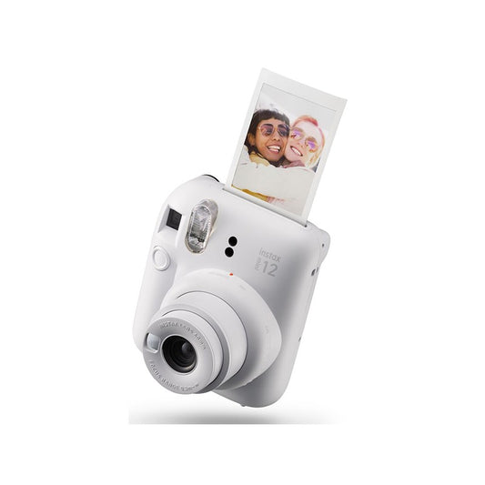 FUJIFILM INSTAX MINI 12 CLAY WHITE CAMERA ONLY