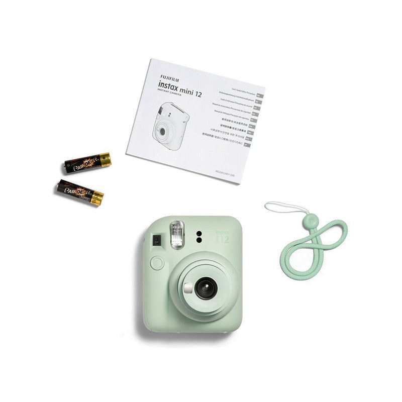 FUJIFILM INSTAX MINI 12 MINT GREEN CAMERA ONLY